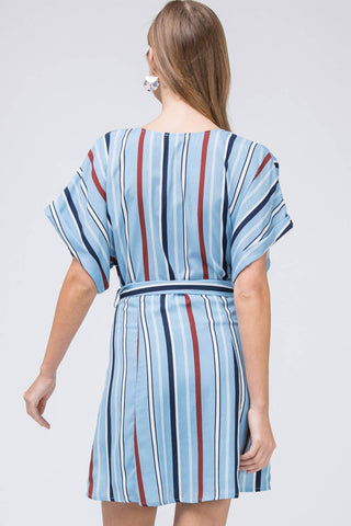 Entro - Striped Shirtdress