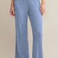 Z Supply - Dawn Smocked Rib High Rise Pant