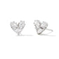 Kendra Scott - Katy Silver Heart Stud Earrings