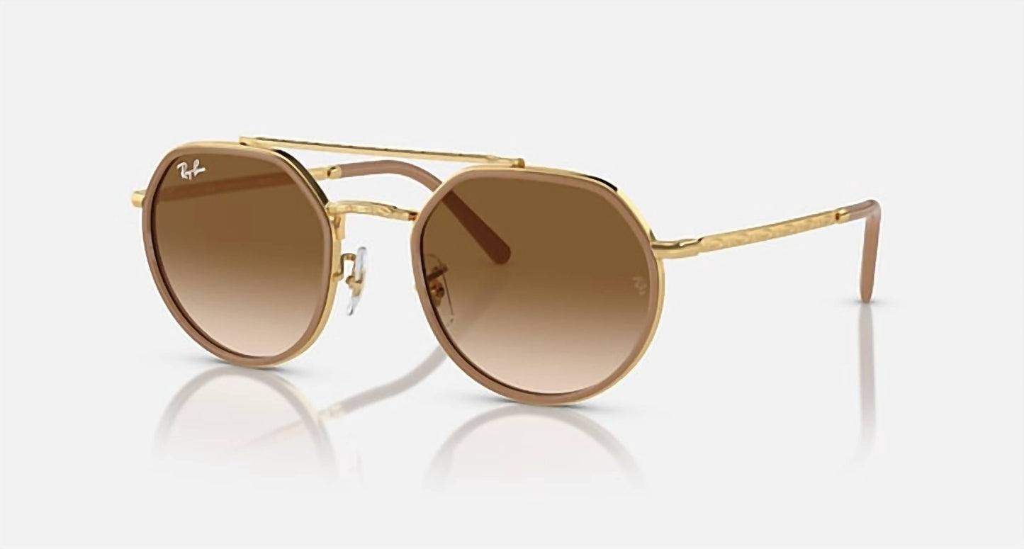 Ray Ban - Irregular Non Polarized Sunglasses Rb3765 - 001 - 51