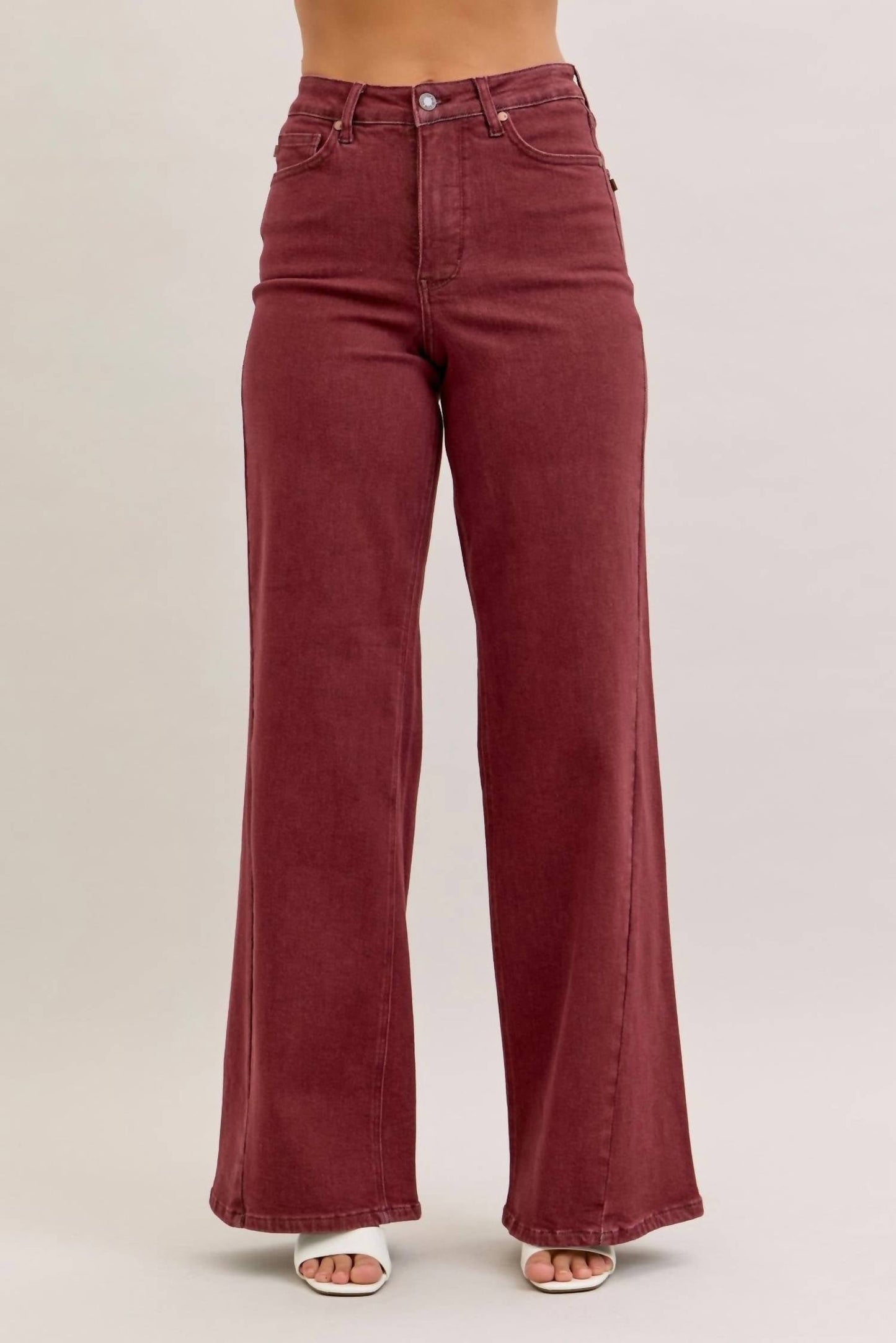 Judy Blue - Throne High Rise Wide Leg Retro Jeans