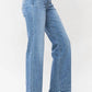 Judy Blue - Mid Rise Wide Leg Jeans