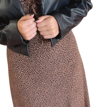 Entro - Paparazzi Faux Leather Jacket