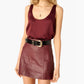Cami Nyc - Cillian Genuine Leather Mini Skirt