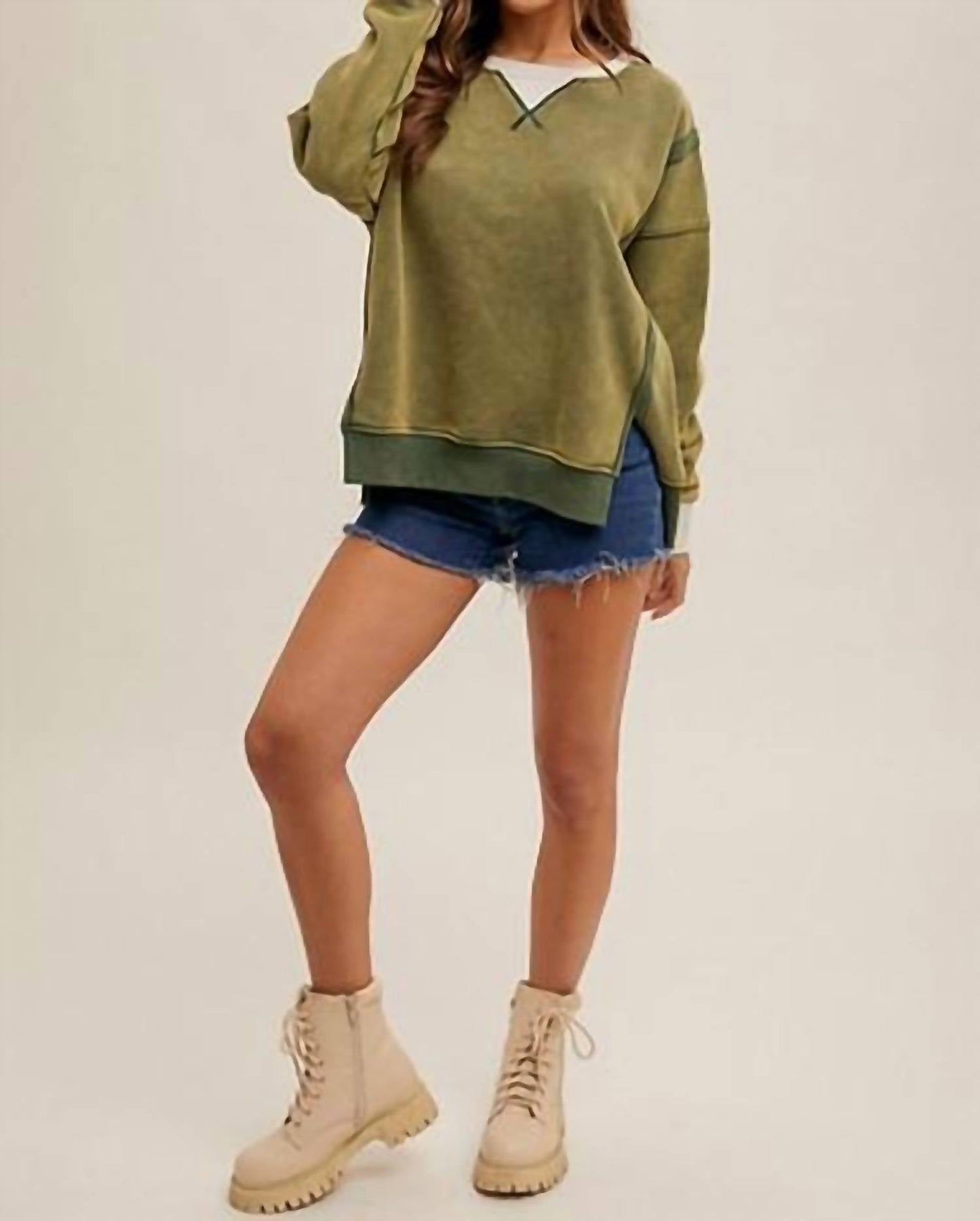 Hem & Thread - Nate Colorblock Sweatshirt