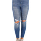 Cello - Born To Run High Rise Destroy Ankle Skinny Jeans