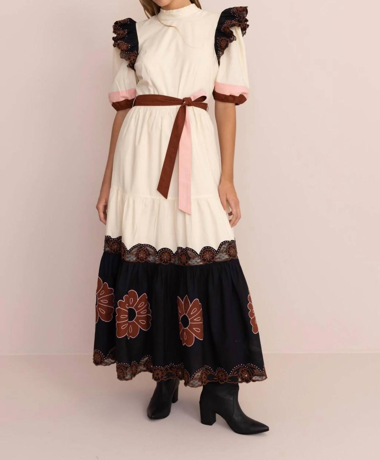 Vero Alfie - Picasso Long Dress