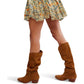 Free People - Third Charm Printed Mini Skirt
