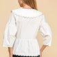 Tcec - Exclusive Charm Peter Pan Collar Top