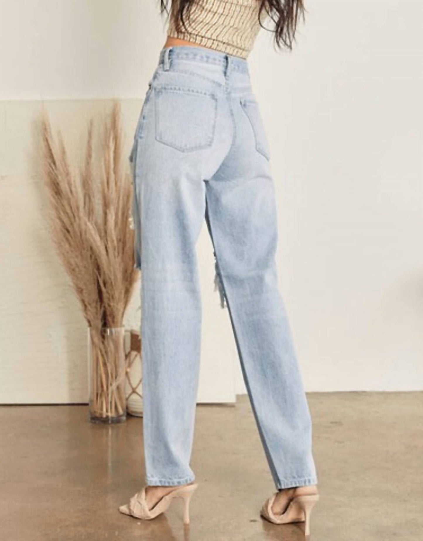 Kancan - High Rise Baggy Jean