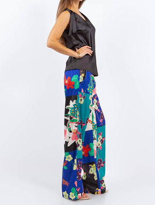 Paparazzi - Stretch Satin Solid Tie Shoulder Tank Top