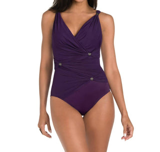 Miraclesuit - Go Glam Trieste Surplice One Piece Swimsuit