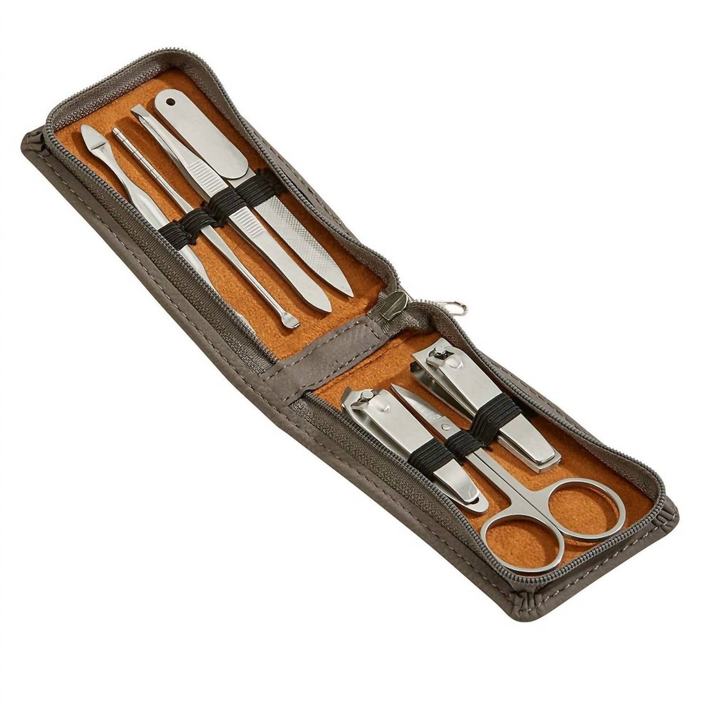 Creative Gifts International - Leatherette Manicure Set, 4.25" X 2.5"
