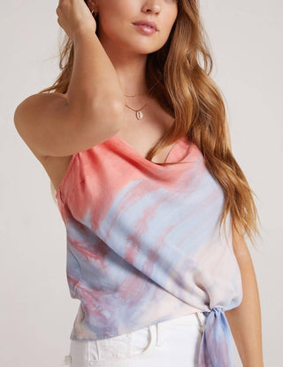 Bella Dahl - BIAS COWL NECK TIE UP CAMI