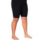 On The Plus Side - Plus Size Solid Cotton Bike Shorts