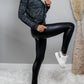 Commando - Control Faux Leather Pull-on Leggings