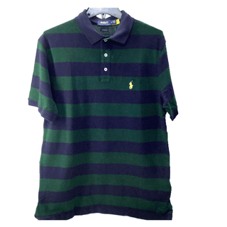 Ralph Lauren Men's Classic Fit Short Sleeve Polo - Green/Navy