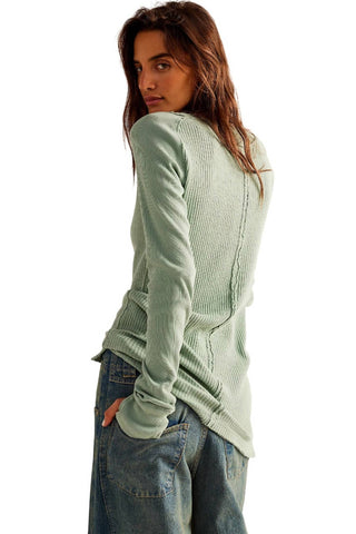 Free People - HONEY B CREW NECK TOP