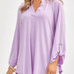 Dear Scarlett - Lilac 3/4 Sleeve Lizzy Top