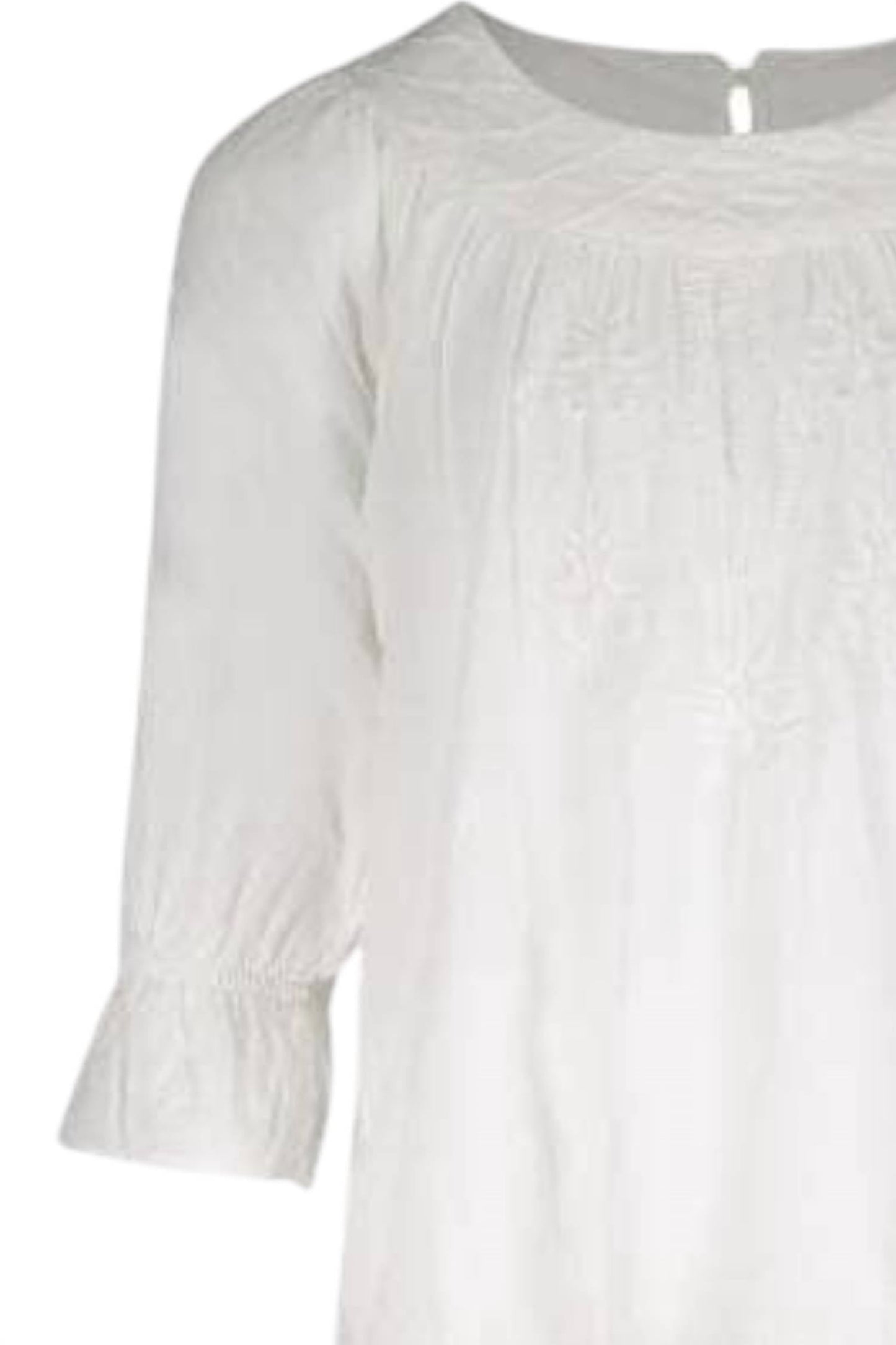 Guadalupe Design - Gianna Embroidered Cover Up Blouse