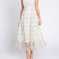 Lovelo - Floral Embroidered Midi Dress