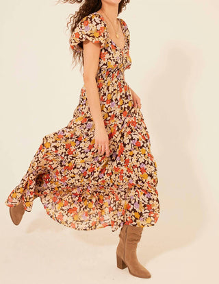 Bila77 - Roxanne Floral Maxi Dress