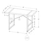 Industrial Design Computer Desk For Home Office, Laptop