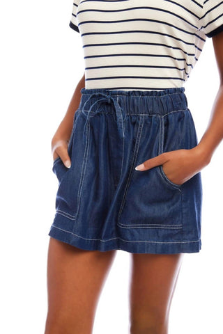Fifteen Twenty - Carreen Patch Pocket Shorts
