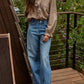 By Together - Gingham Ruffled Blouse