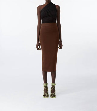 Gauge 81 - Tera One Shoulder Draped Jersey Bodysuit