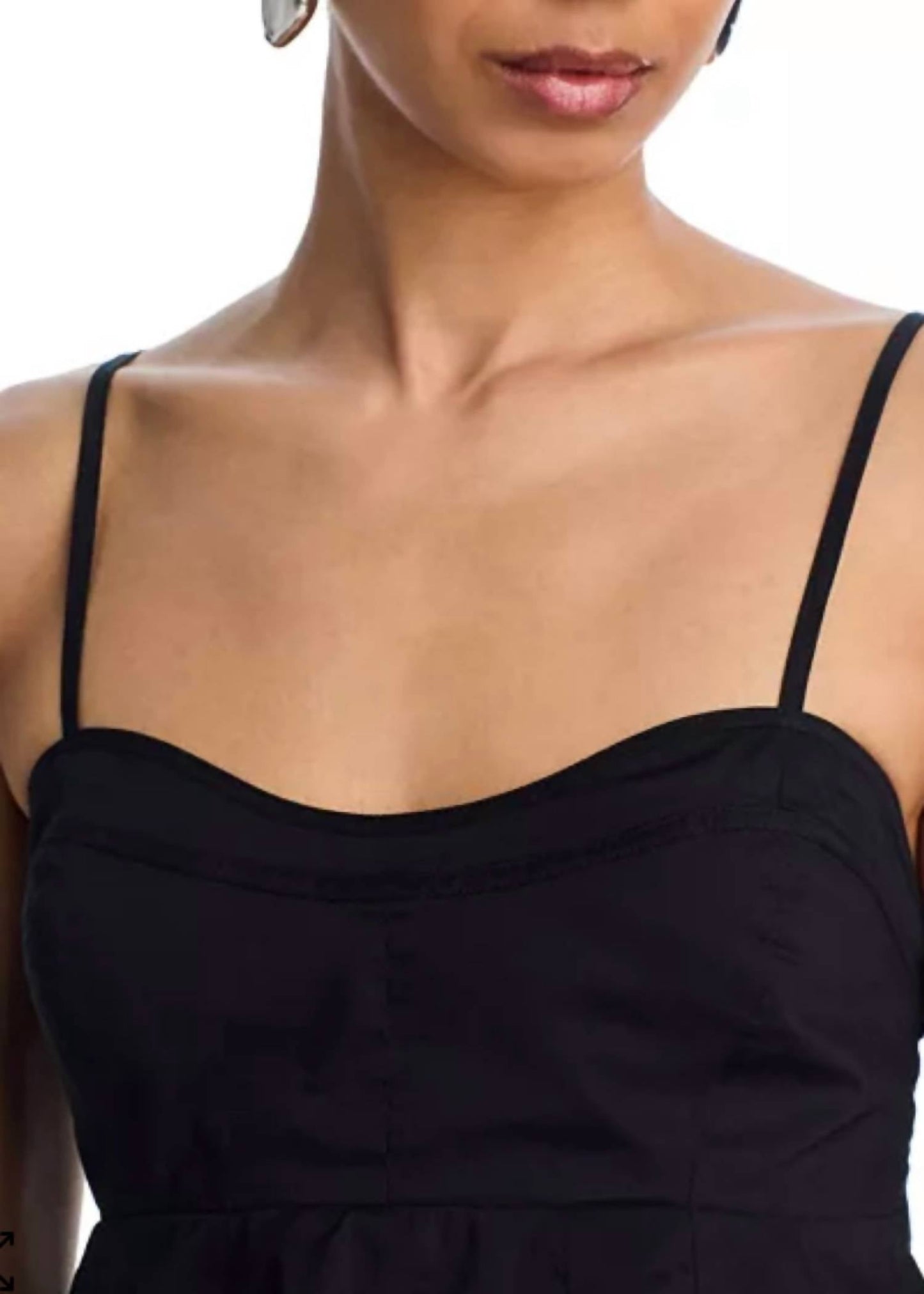 Steve Madden - Delta Peplum Spaghetti Strap Top