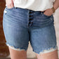Judy Blue - Making Waves Button Fly Shorts