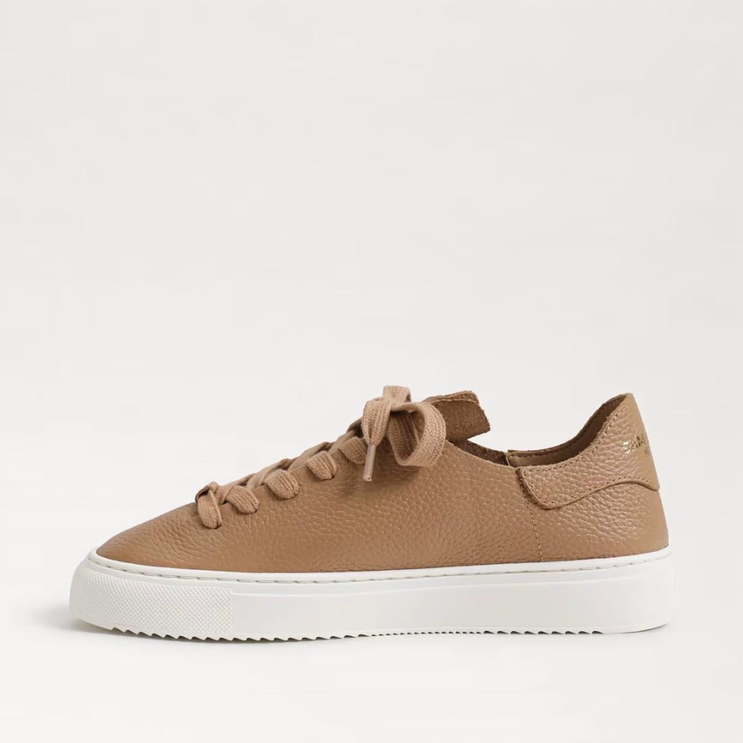 Sam Edelman - Women's Poppy Leather Lace-up Chunky Platform Low Top Flats Sneakers