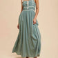 In-Loom - Vivian Contrast Trim Maxi Dress