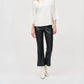 Joseph Ribkoff - Leather Kick Flare Pant