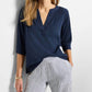Nic + Zoe - Crinkle Knit Café Top