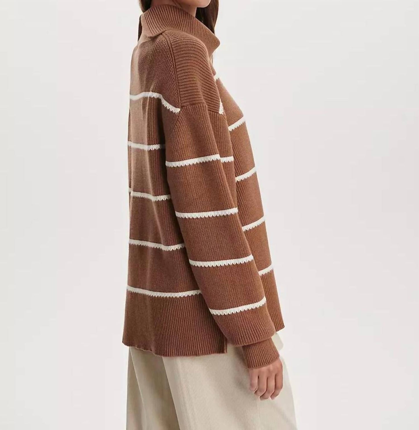 Varley - Hamish Stitch Knit Sweater