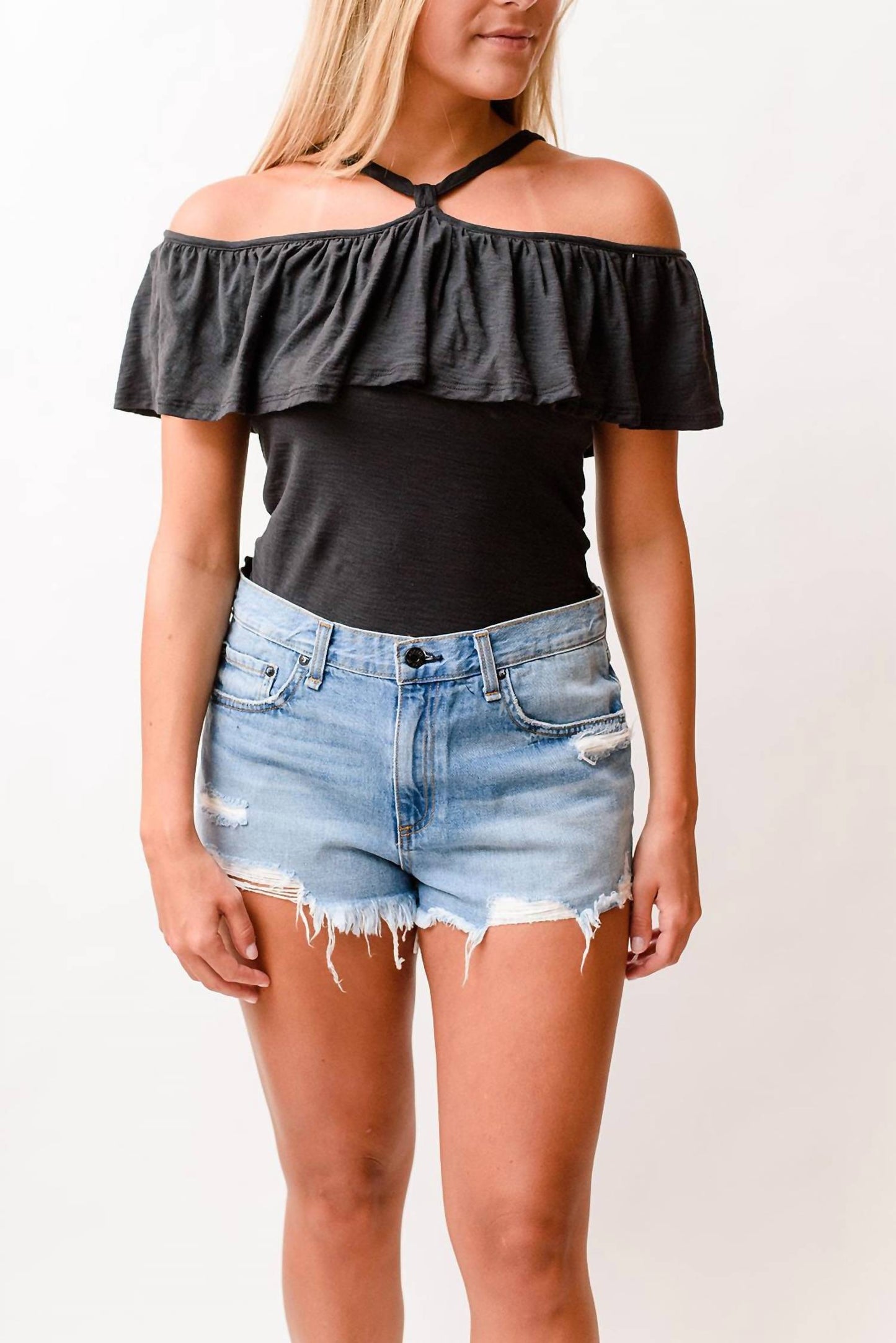 Nation Ltd - Morgan Ruffled Halter