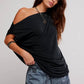 Free People - Cascadia Off-shoulder Henley Top