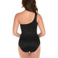 Miraclesuit - Jena Mesh One Shoulder One Piece Swimsuit