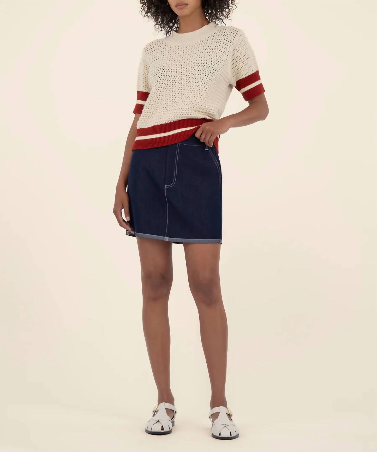 Kut From The Kloth - Ringer Sleeve Sweater Top