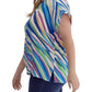 Entro - Tiger Print V-Neck Top - Plus