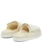 Gia Borghini - WOMEN'S GIA 3 PADDED LEATHER SLIDES