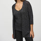 Joseph Ribkoff - Metallic Knit 2-piece Top