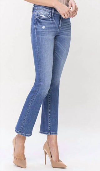 Flying Monkey - Women's Low-rise Slim Boot-cut Stretch Jean