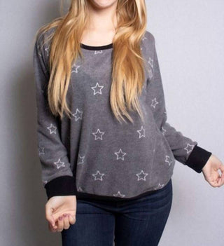 B Flawless - Star Print Raglan Top