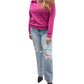 Judy Blue - High Waist Rigid Magic Distressed Jeans