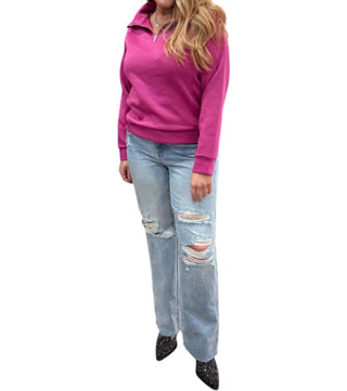 Judy Blue - High Waist Rigid Magic Distressed Jeans