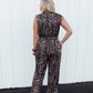 Dress Forum - Untamed Sleeveless Shirt Jumpsuit