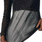 Eva Franco - Starlight Long-Sleeve Sheer Tunic
